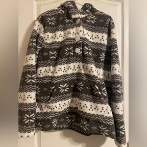 Princess Cruises Sherpa Pullover Hooded Sweatshirt XL Cozy Loungwear Outdoor